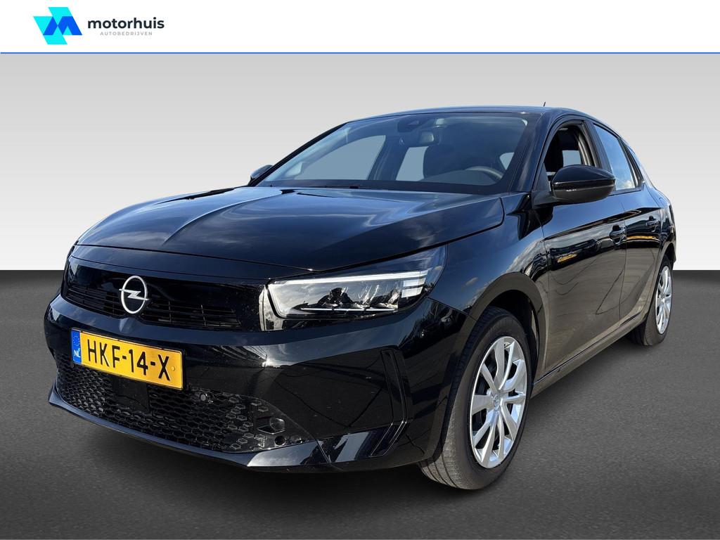 Opel Corsa-e Electric 51kWh 156pk Automaat (11 kw boordlader, Auto's, Opel, Gebruikt, Zwart, 156 pk, Zwart