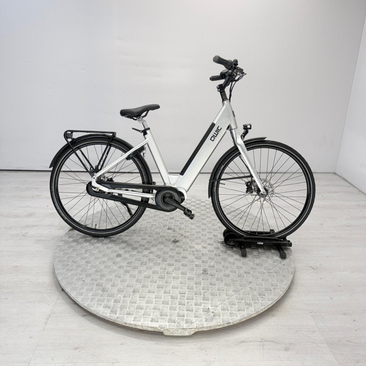 Qwic Professional MN7 | 500WH | 7.480km Dames Chroom 50cm, Fietsen en Brommers, Ophalen, Qwic, Gebruikt, -