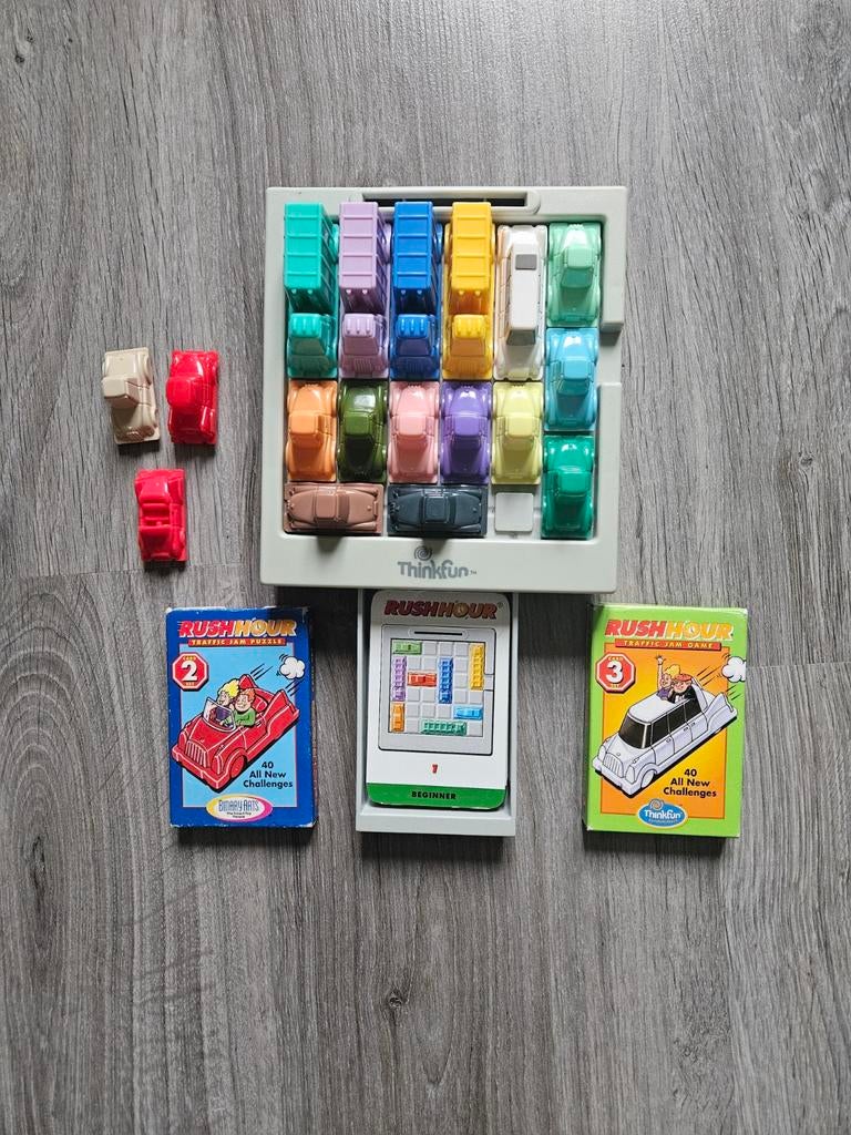 Rush Hour, incl 2 uitbreidingssets, Ophalen of Verzenden, Zo goed als nieuw