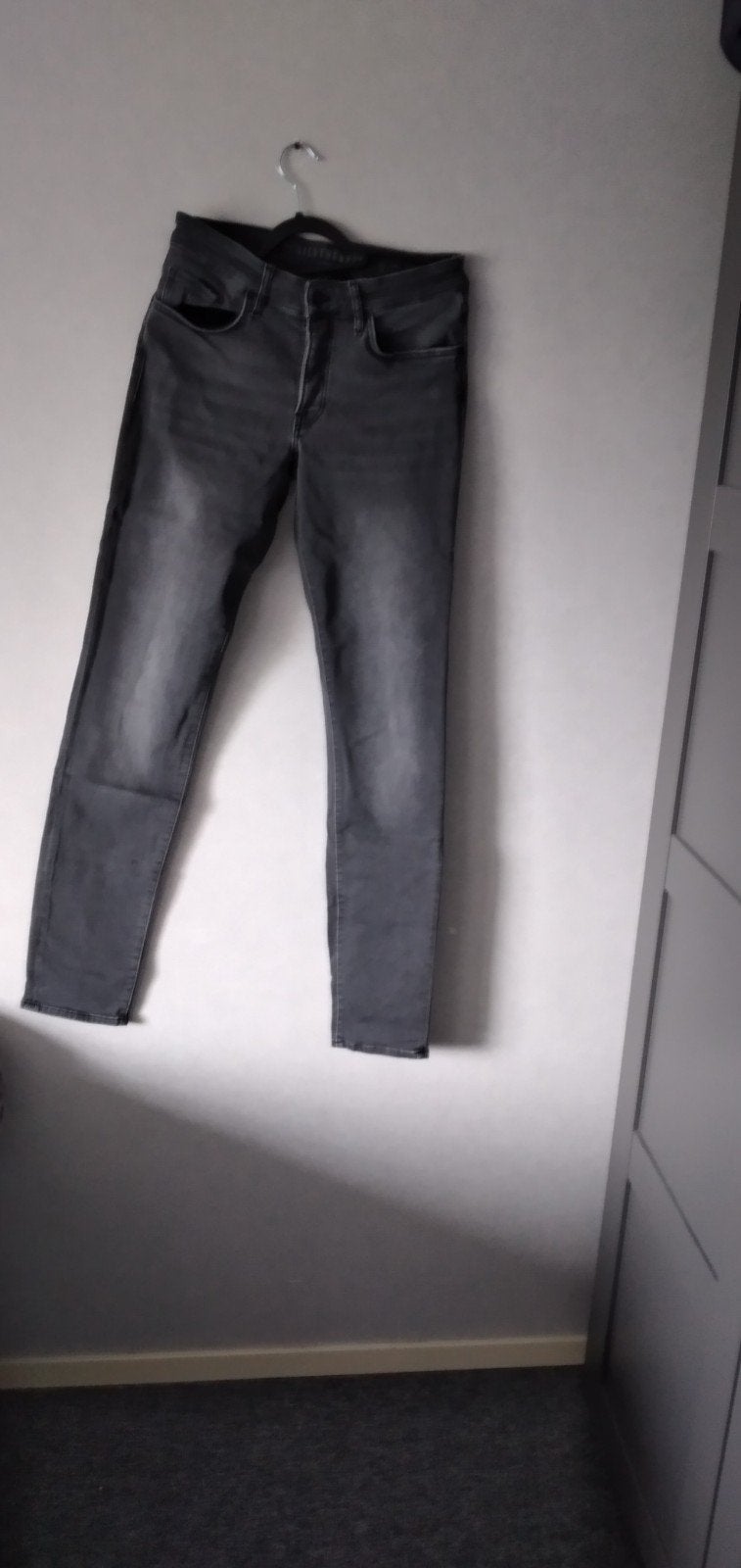 Silvercreek Porter Slim Tapered Jeans 30/38, Kleding | Heren, W36 - W38 (confectie 52/54), Ophalen of Verzenden, Grijs, Gedragen