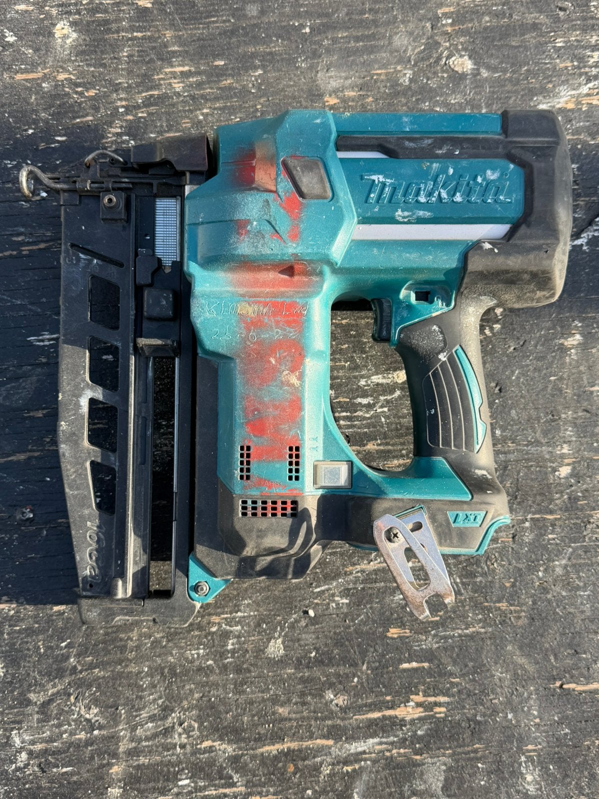 Makita tacker DBN600 1, Ophalen of Verzenden, Gebruikt