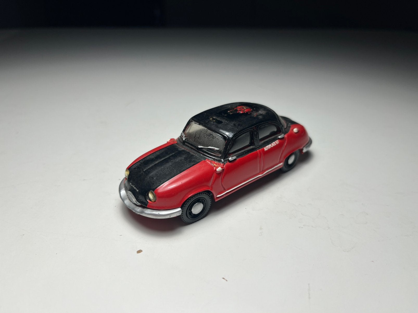 Merkloos - Panhard Dyna Z Taxi - Schaal 1:43, Verzenden, Gebruikt, Auto, Overige merken
