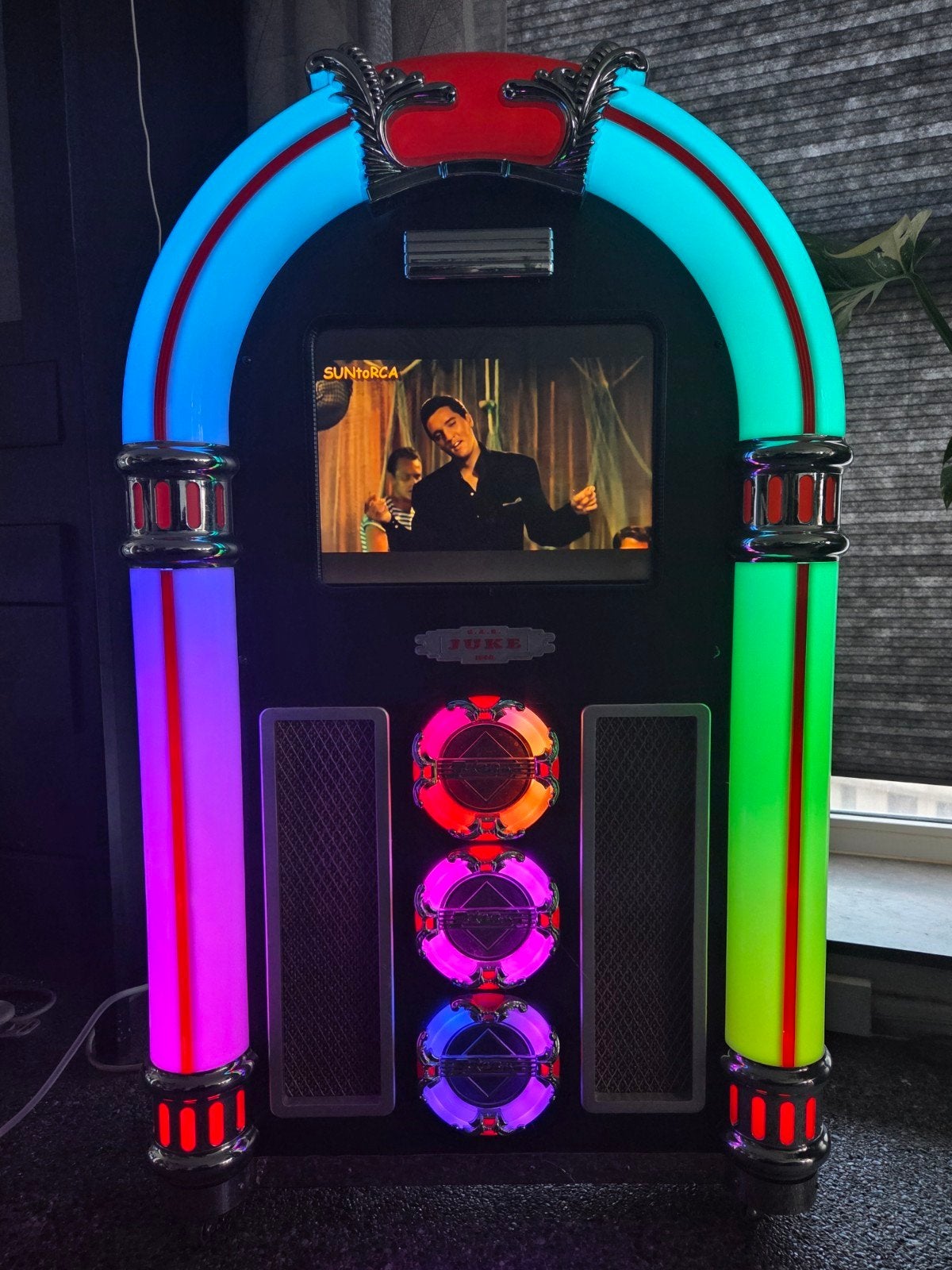 jukebox met 15inch touchscreen, wifi,bleutooth,Spotify enź, Ophalen, 1970 tot heden, Overige merken
