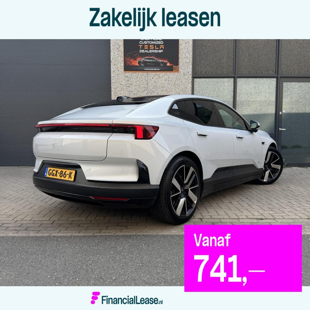Polestar 4 Long Range Single motor 100 kWh, Automaat, Achterwielaandrijving, Polestar 4, 100 kWh