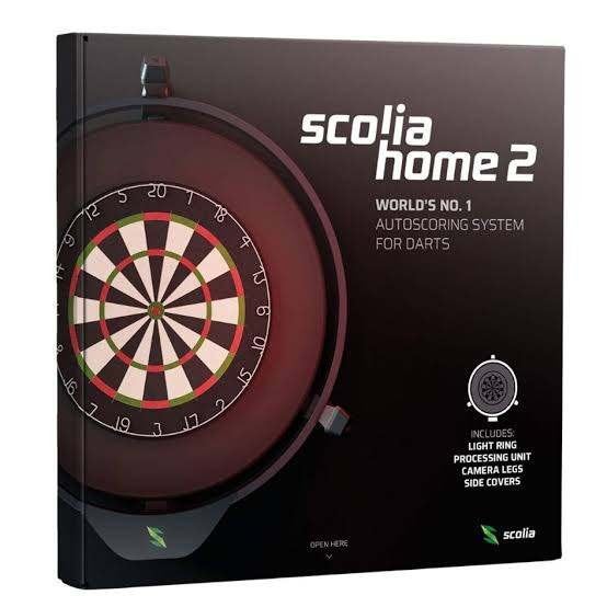 Scolia Home 2 + Light (nieuw in doos), Ophalen of Verzenden, Nieuw, Dartbord