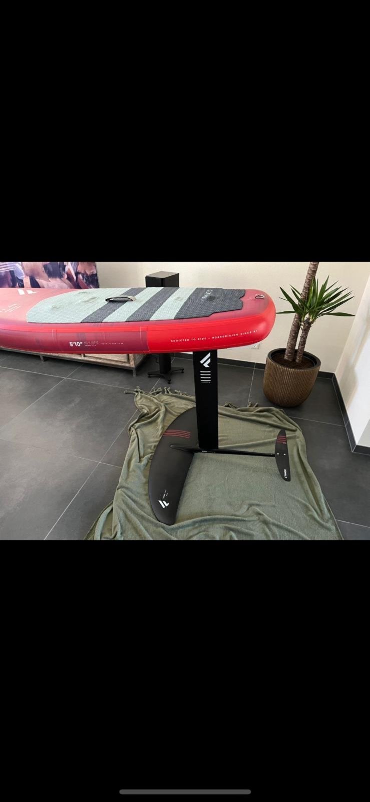 Fanatic sky air premium wing board 5.10, Watersport en Boten, Wingsurfen, Ophalen, Zo goed als nieuw, Wingsurf-board
