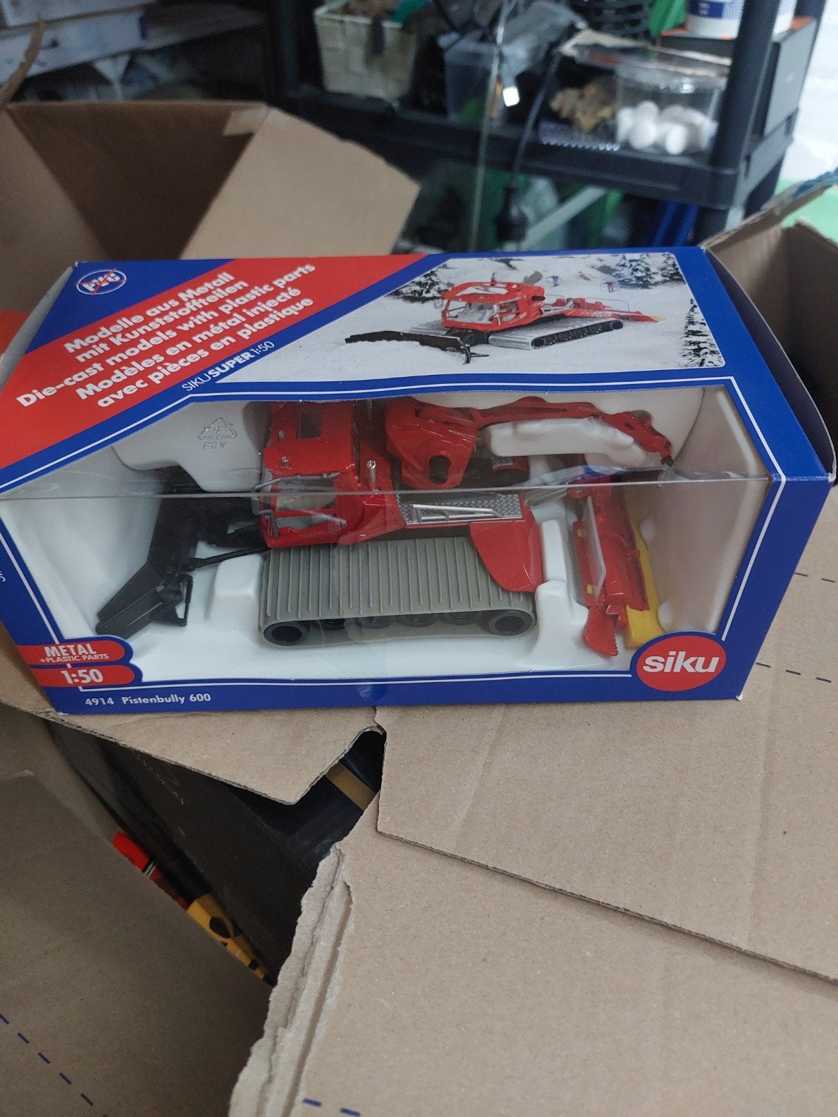 Siku Pistenbully 600 - Nieuw in doos, Ophalen of Verzenden