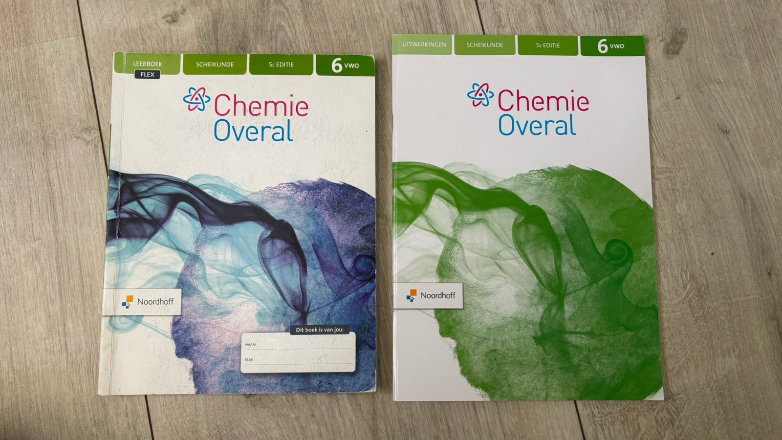 Chemie overal VWO 6 boek + uitwerkingboek editie 5, Boeken, Schoolboeken, Ophalen of Verzenden, Zo goed als nieuw, VWO, Scheikunde