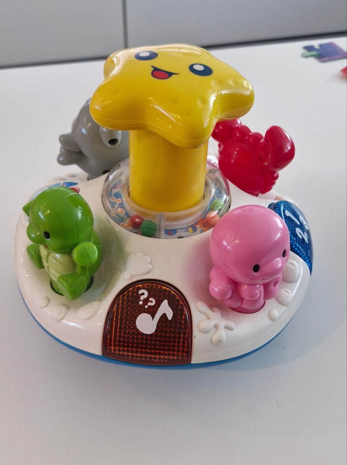 VTech Zeedieren Draaitol met Licht en Geluid, Ophalen of Verzenden, Gebruikt, Overige typen, Met licht