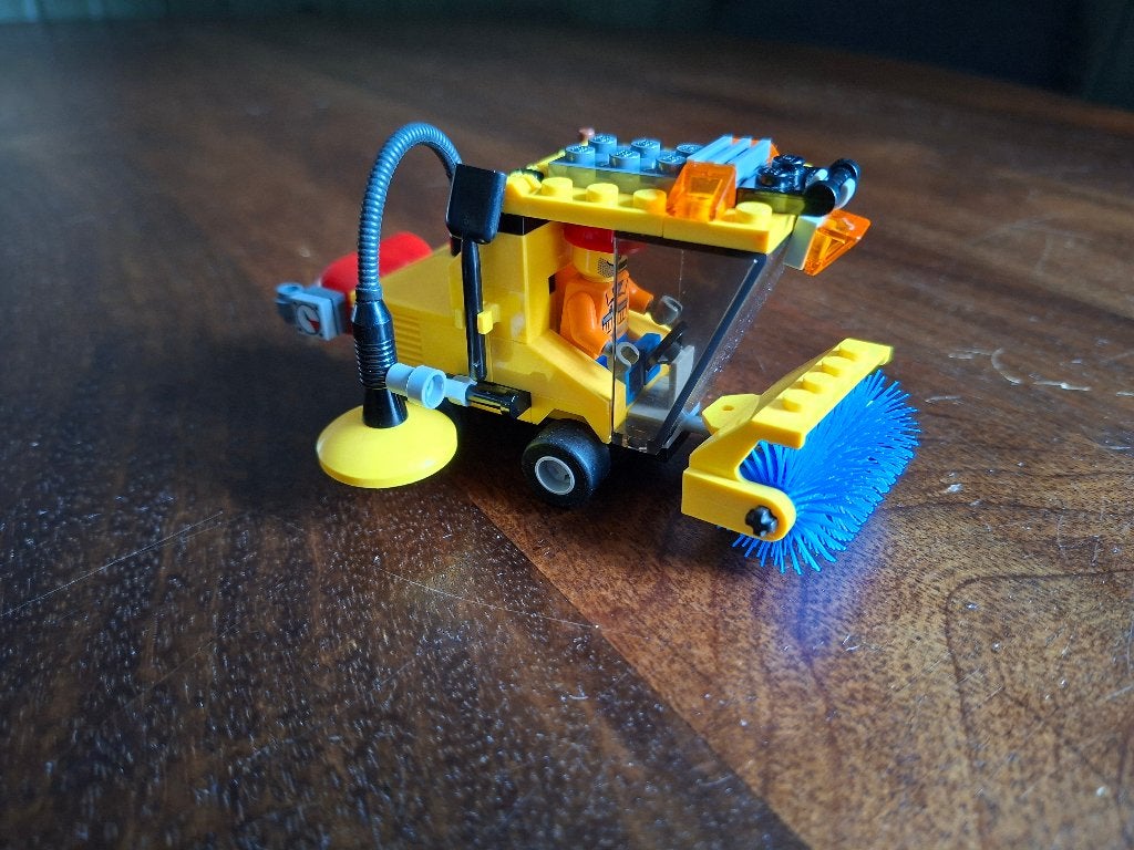 Lego City Bezemwagen 7242 (2005), City, Lego, Ophalen of Verzenden, Zo goed als nieuw