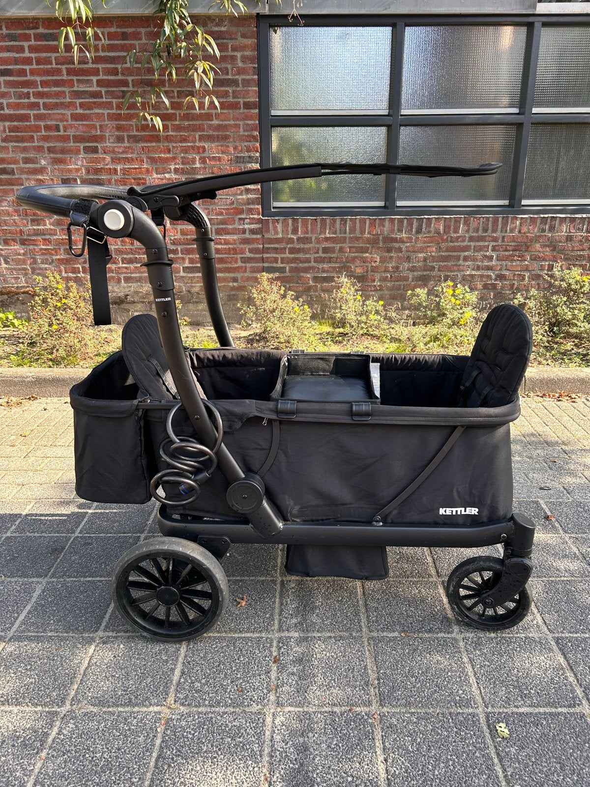 Kettler bolderkar/kinderwagen, Duowagen, Zo goed als nieuw, Combiwagen, Ophalen