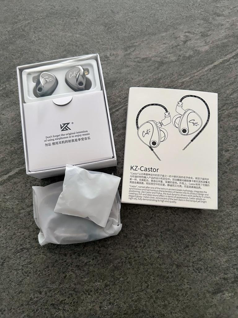 KZ Castor Bass In-Ear Headphones *NIEUW*, Ophalen of Verzenden, Nieuw, Overige merken