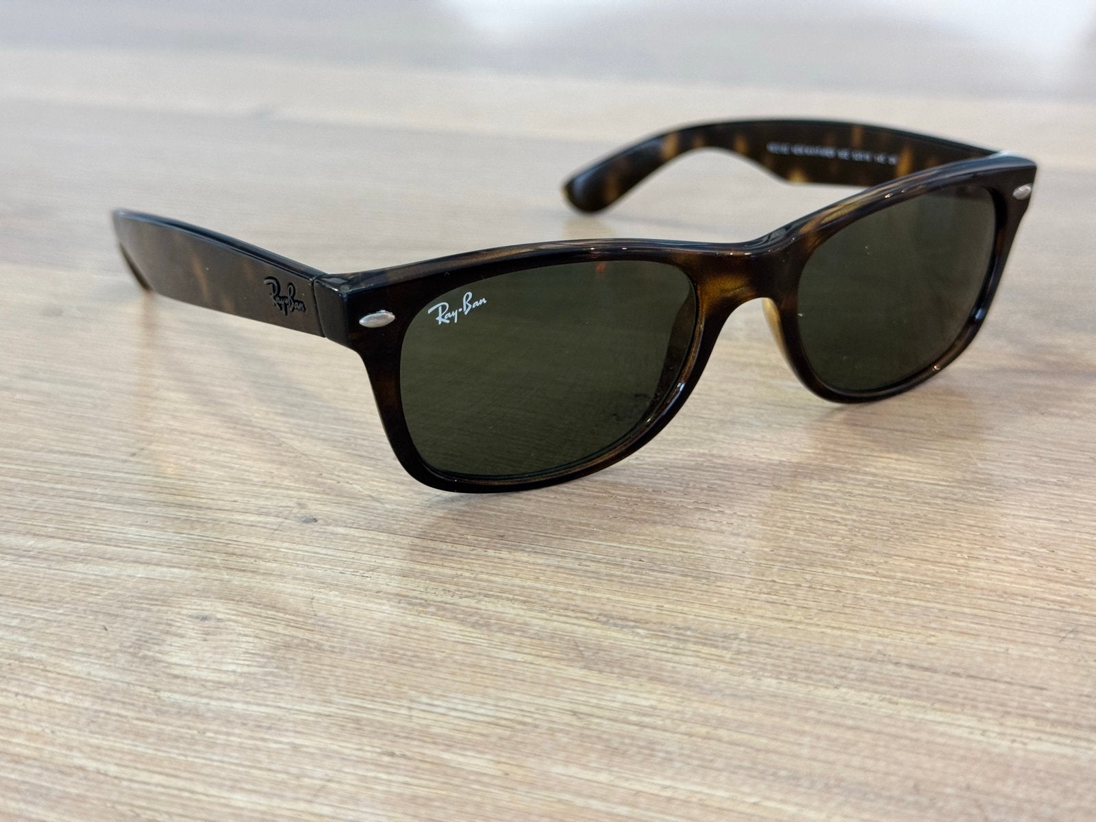 Ray-Ban New Wayfarer Zonnebril RB 2132 - Zo goed als nieuw, Ophalen, Zonnebril, Bruin, Zo goed als nieuw