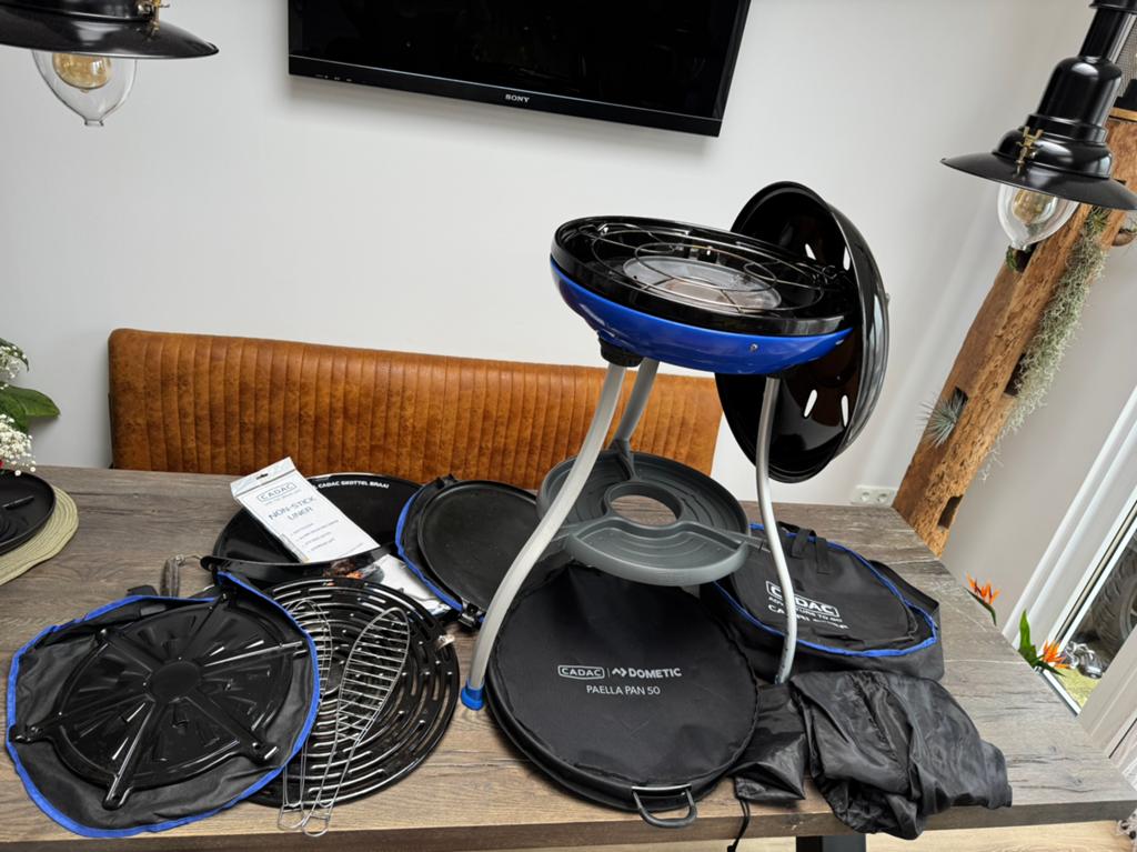 Cadac carri chef (met veel accessoires) 50cm, Caravans en Kamperen, Kampeeraccessoires, Ophalen, Gebruikt