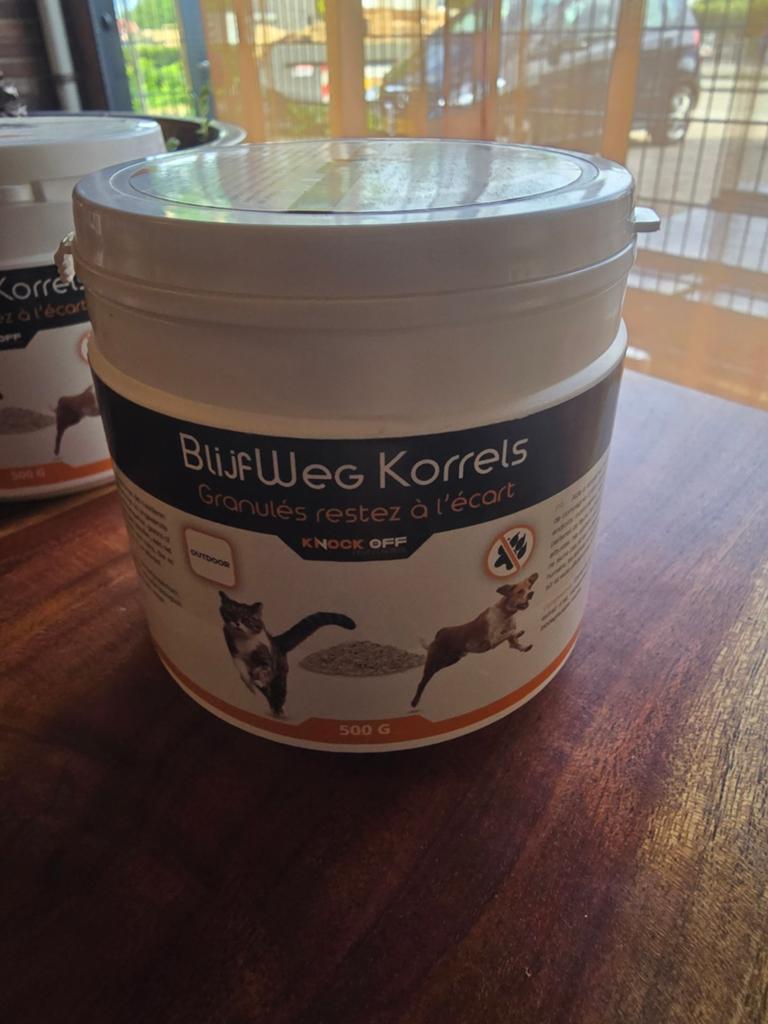 Knock Off BlijfWeg Korrels, Ophalen, Nieuw