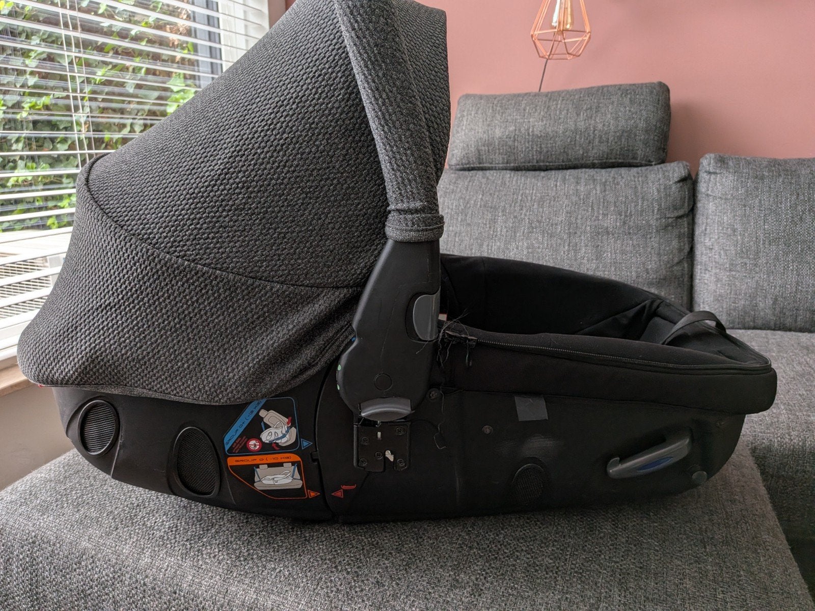 Reiswieg voor in de auto, Kinderen en Baby's, Autostoeltjes, Ophalen, 0 t/m 13 kg, Overige merken, Autogordel
