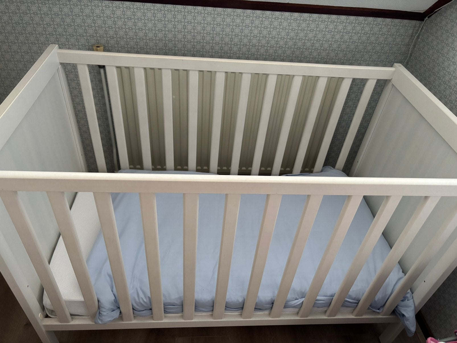 Ikea ledikant koeka deken aerosleepmatras, Ophalen, Gebruikt, Ledikant