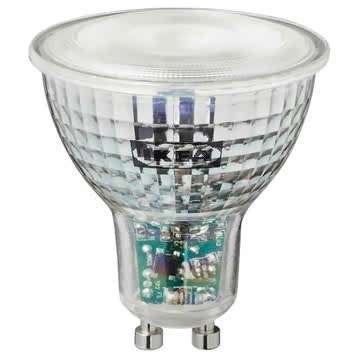 13x IKEA TRÅDFRI GU10 slimme ledspots, warm wit, Zigbee, Led-lamp, GU10, Ophalen of Verzenden, Zo goed als nieuw