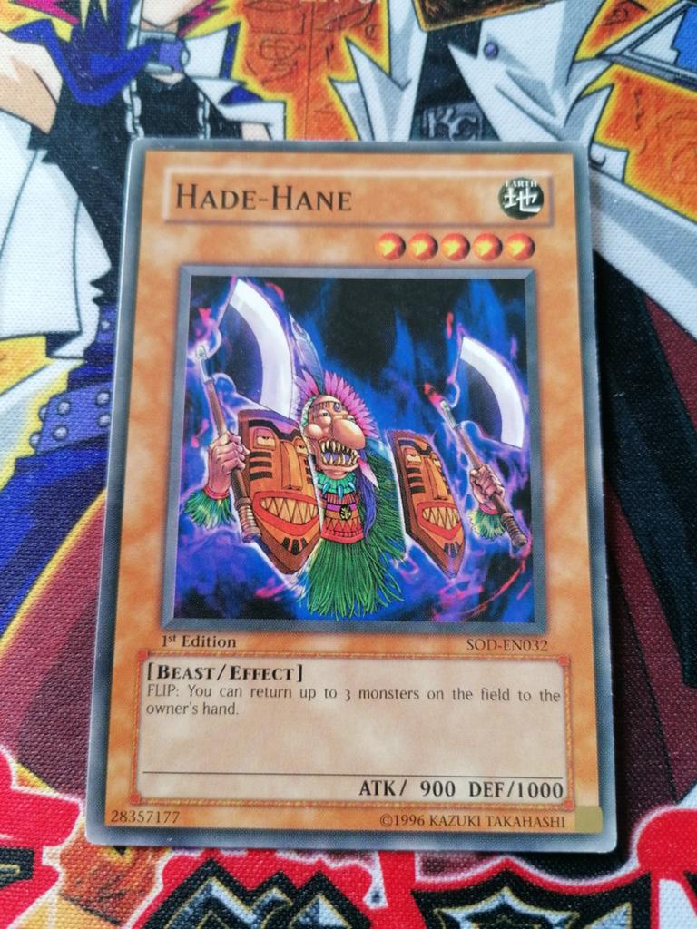 Hade Hane - SOD - Yu-Gi-Oh, Hobby en Vrije tijd, Verzamelkaartspellen | Yu-gi-Oh!, Ophalen of Verzenden, Zo goed als nieuw