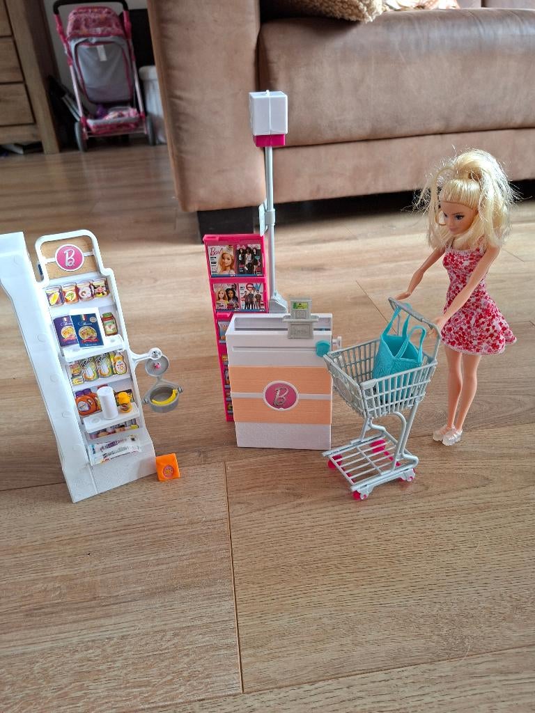 Barbie winkeltje, Ophalen of Verzenden, Gebruikt, Barbie