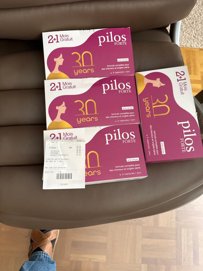 Pilos Forte Anti-Haaruitval Supplementen (3x90 capsules), Sieraden, Tassen en Uiterlijk, Uiterlijk | Dieet en Afvallen, Ophalen of Verzenden