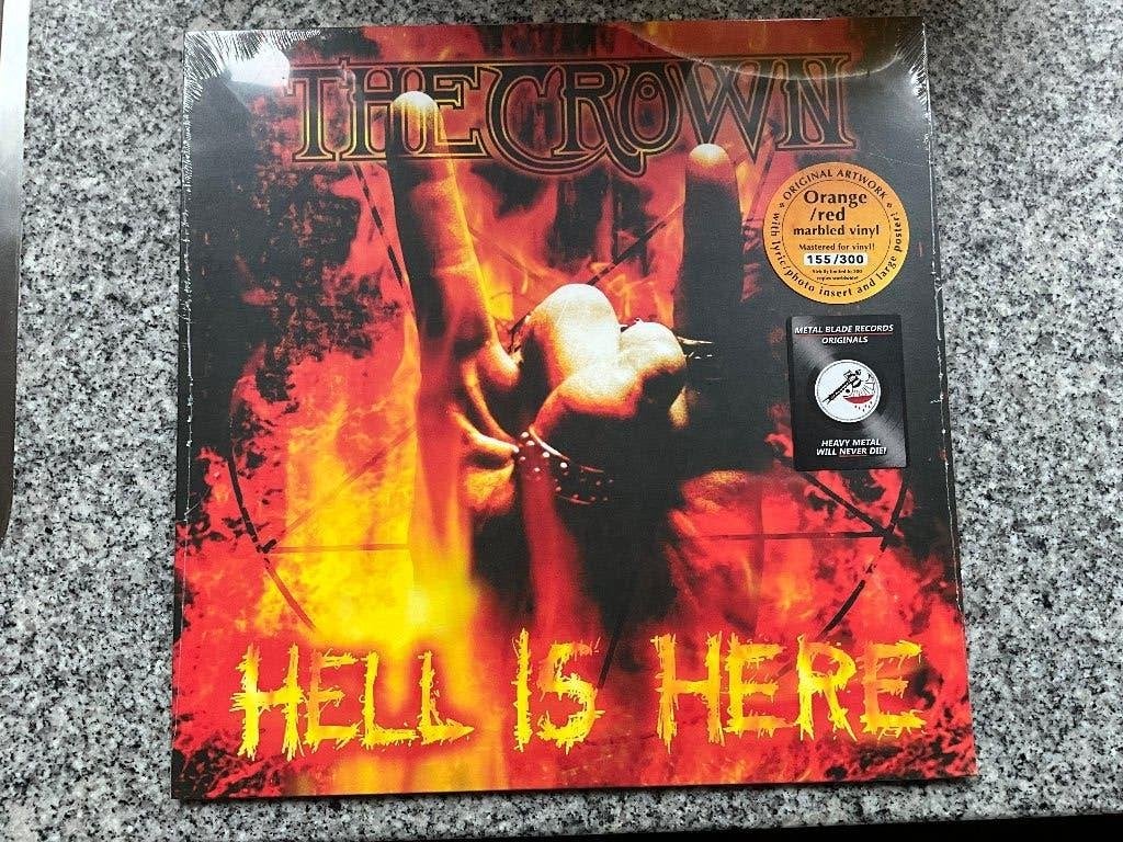 Lp van The Crown - Hell Is Here, Ophalen of Verzenden, Nieuw in verpakking
