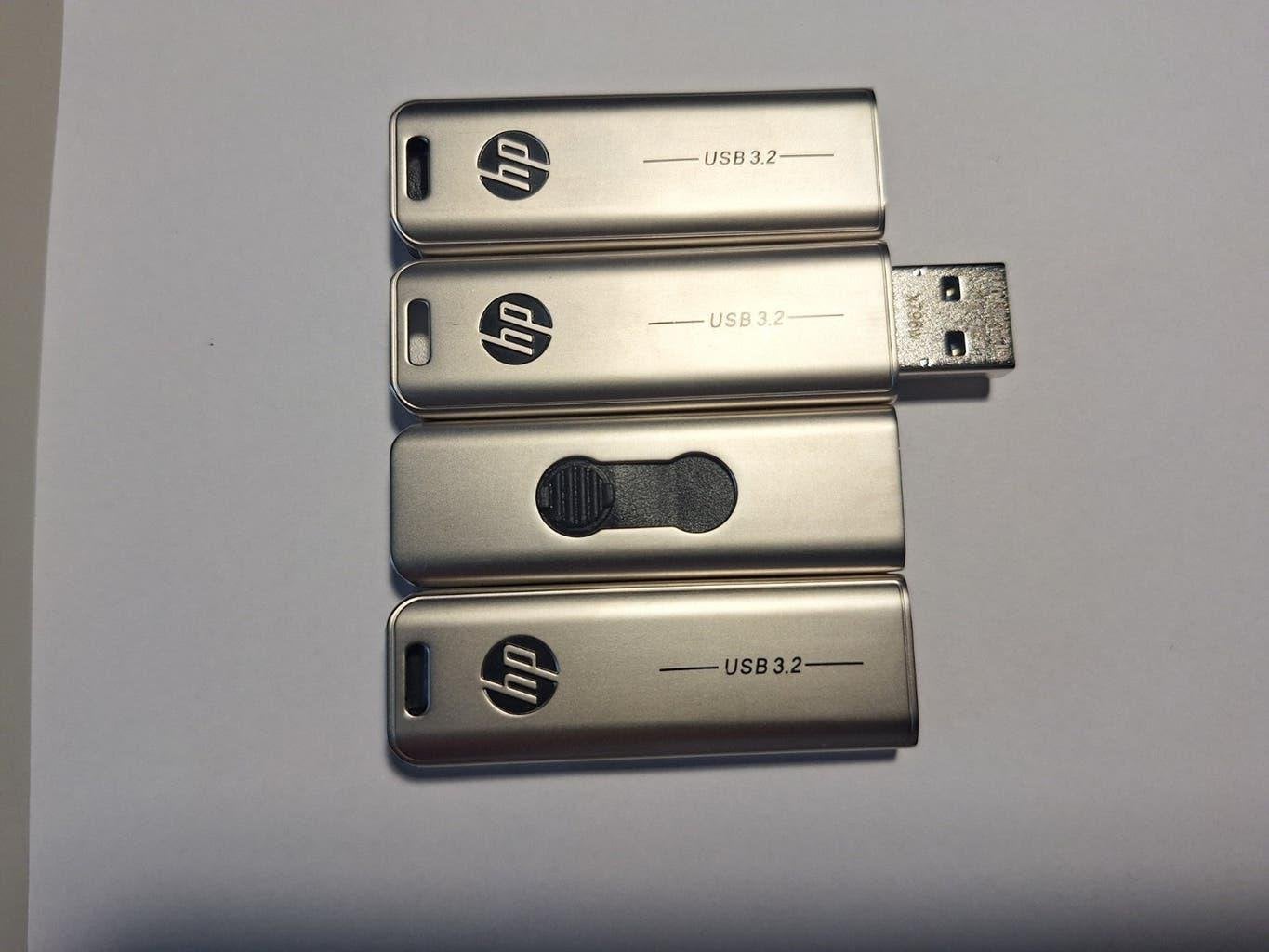 Set 4 stuks HP 32GB USB 3.2 stick, HP, HP, Nieuw, Ophalen of Verzenden