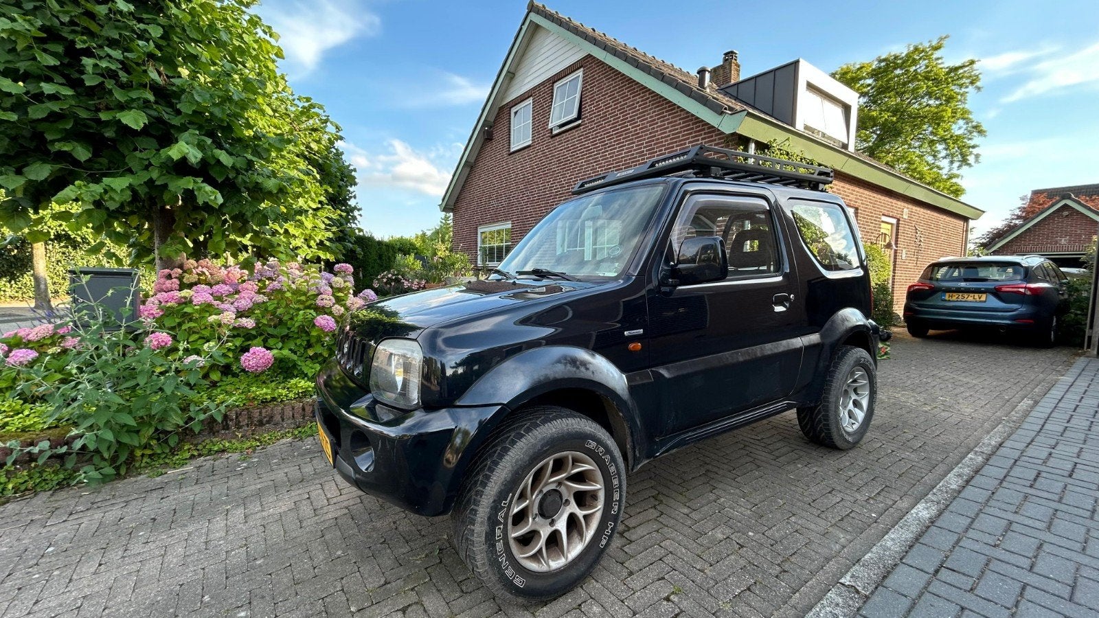 Suzuki Jimny 1.3 JX 4WD 2002 Zwart, Auto's, 13 km/l, Stof, 40 €/maand, 4 cilinders