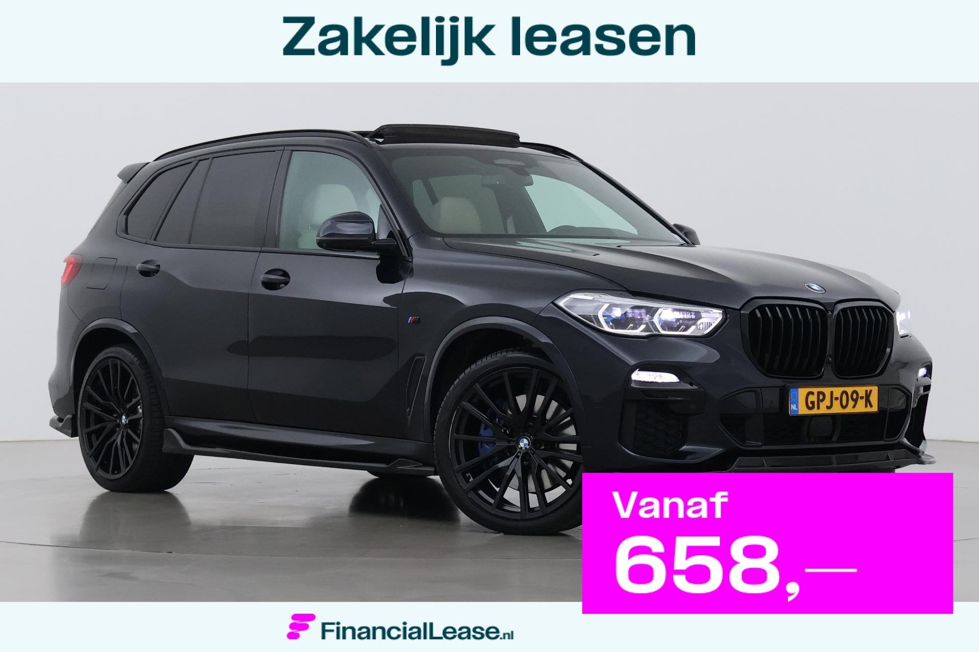 BMW X5 xDrive45e High Executive | M Pakket | Luchtvering | H, Gebruikt, 394 pk, Zwart, Vierwielaandrijving
