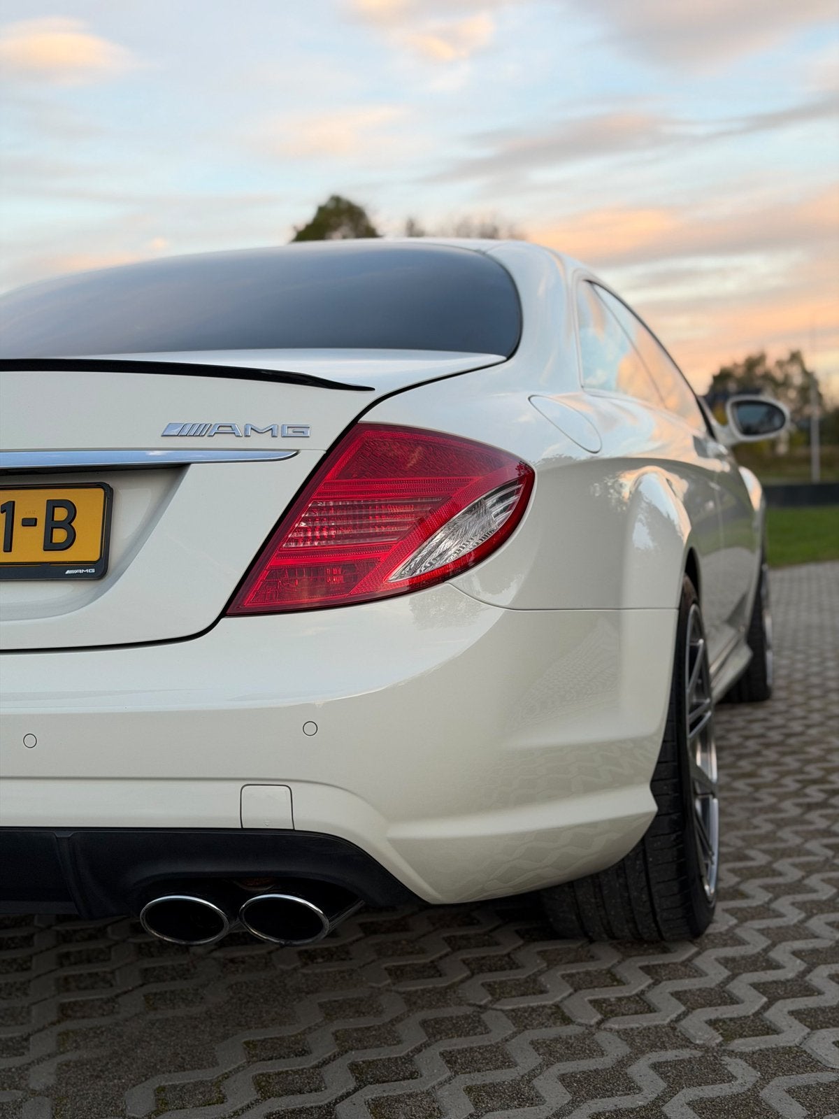 Mercedes-Benz CL 63 AMG, 4 stoelen, Wit, 129 €/maand, 1985 kg