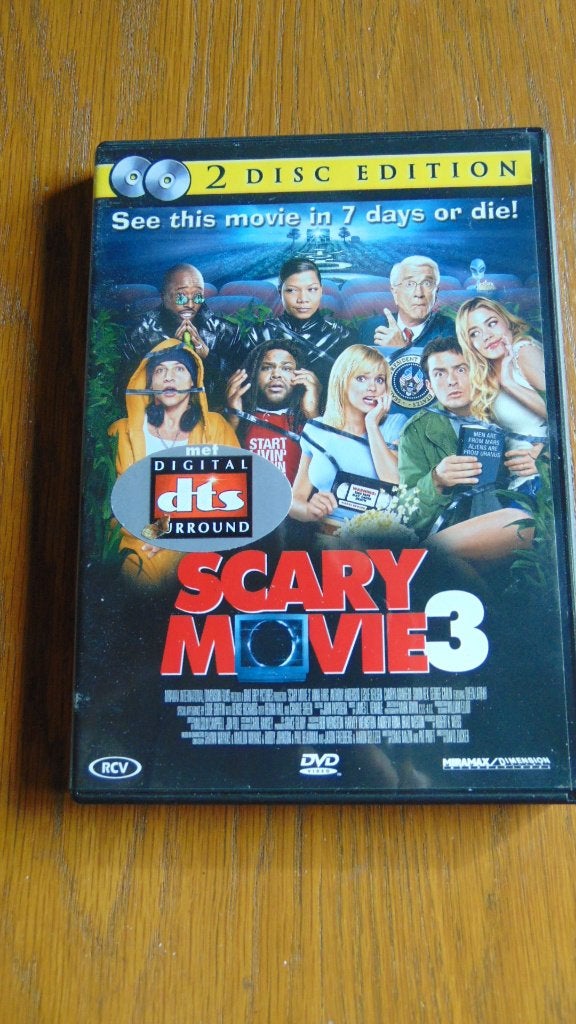 Scary movie 3 2 disc edition dvd, Alle leeftijden, Ophalen of Verzenden, Gebruikt, Romantische komedie