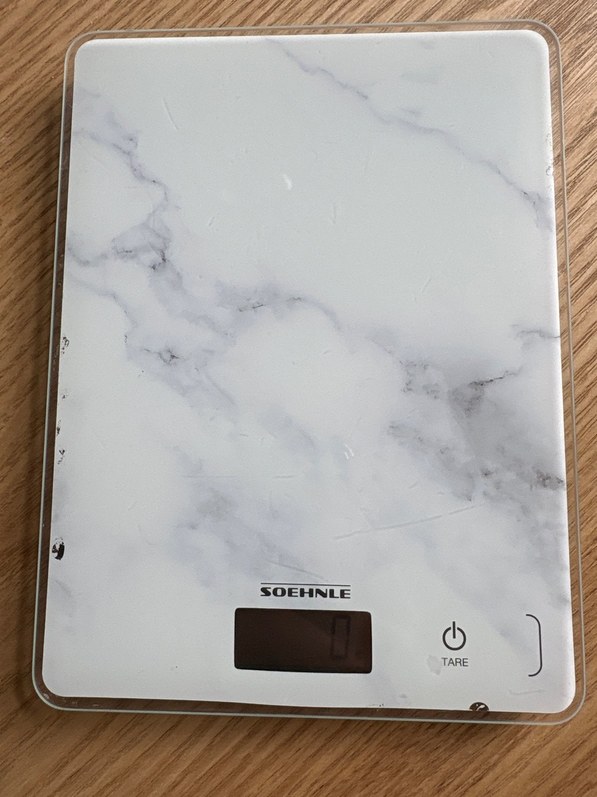 Soehnle Keukenweegschaal, Witgoed en Apparatuur, Weegschalen, Zo goed als nieuw, Digitaal, Keukenweegschaal, Fijner dan 1 gram