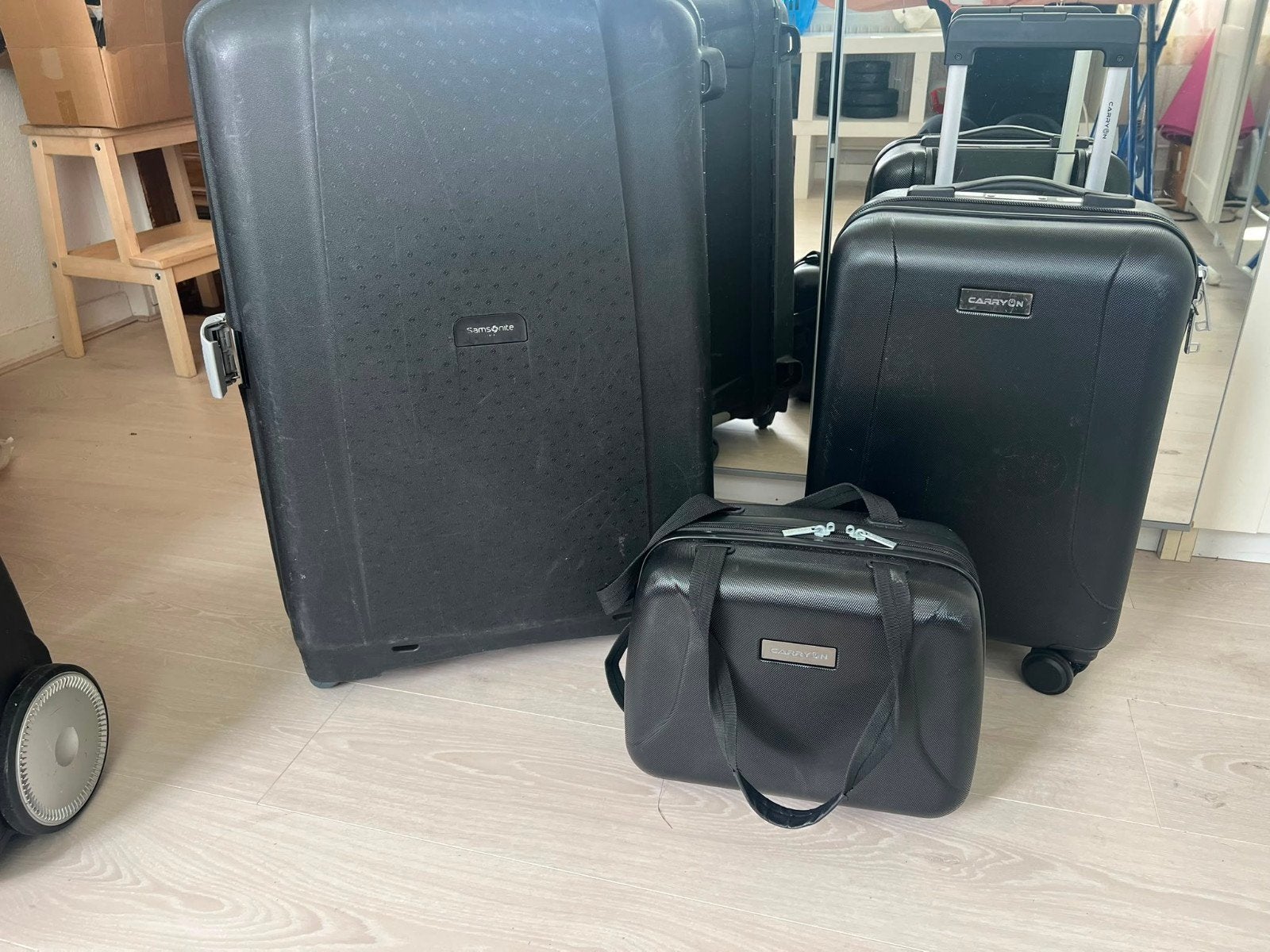 Samsonite Koffersets - Diverse Maten en Kleuren, Ophalen, Gebruikt, Zwart, 60 tot 80 cm