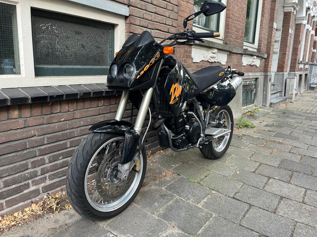 KTM Duke 620cc - Unieke Supermoto, Motoren, Motoren | KTM, Gebruikt, Particulier, Handgeschakeld, SuperMoto
