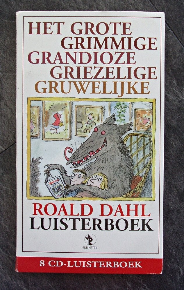 Luisterboek 8 CD Roald Dahl - Het Grote Grimmige Grandioze, Verzenden, Roald Dahl, Cd