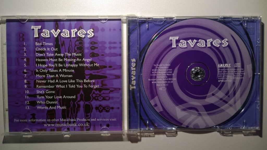 Tavares - Tavares, Cd's en Dvd's, Cd's | Dance en House, Ophalen of Verzenden, Zo goed als nieuw, Disco, Album
