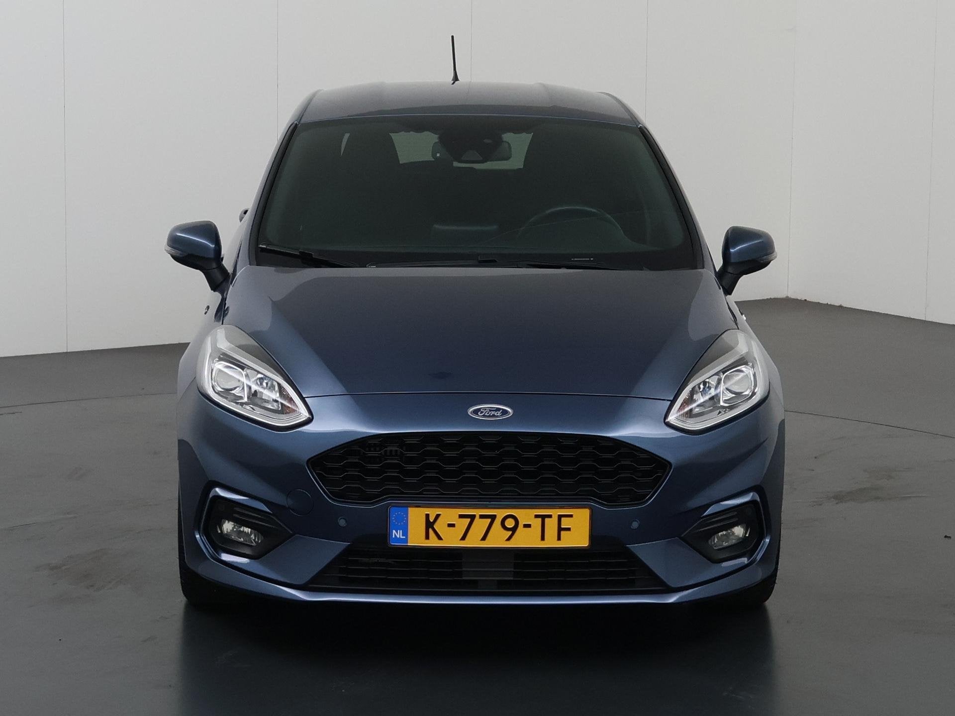 Ford Fiesta 1.0 EcoBoost ST-Line 125pk Automaat | Navigatie, Gebruikt, Blauw, 49 €/maand, Bedrijf