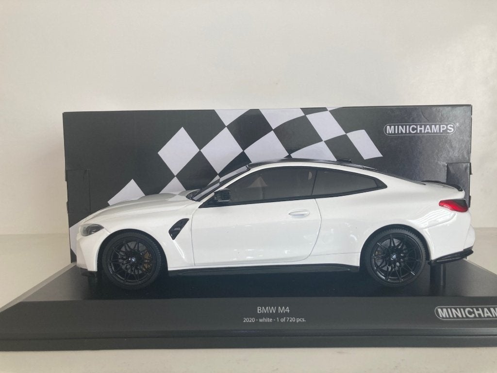 BMW M4 2020 1:18 (nieuw), Hobby en Vrije tijd, Modelauto's | 1:18, Verzenden, Nieuw, Auto, MiniChamps