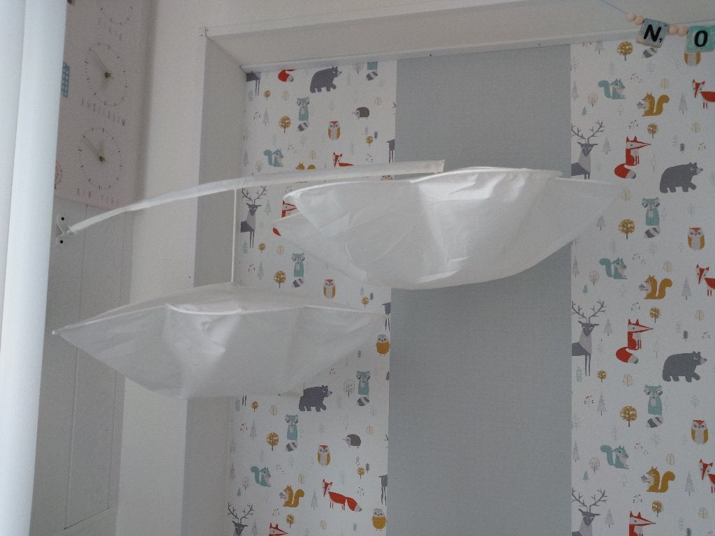 wolkenmobiel Ikea, Zo goed als nieuw, Wit, Mobiel, IKEA