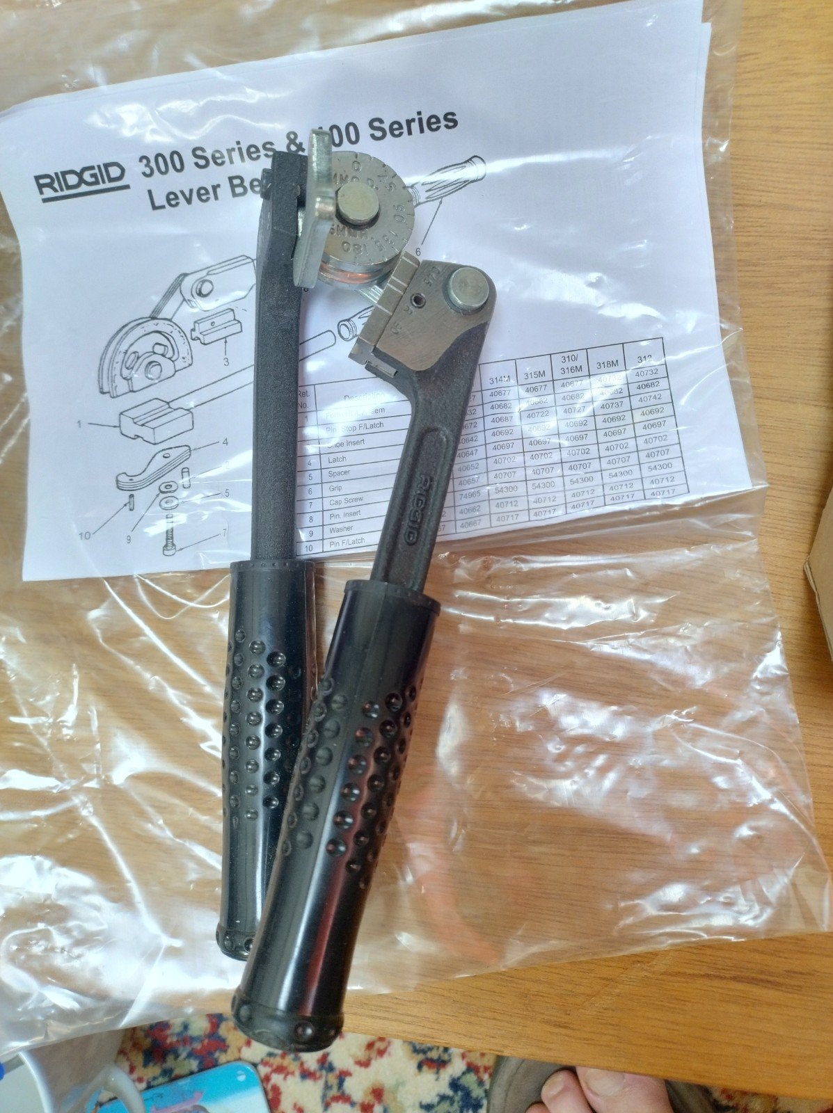 Ridgid 406M buigtang nieuw, Doe-het-zelf en Verbouw, Gereedschap | Handgereedschap, Ophalen of Verzenden, Nieuw
