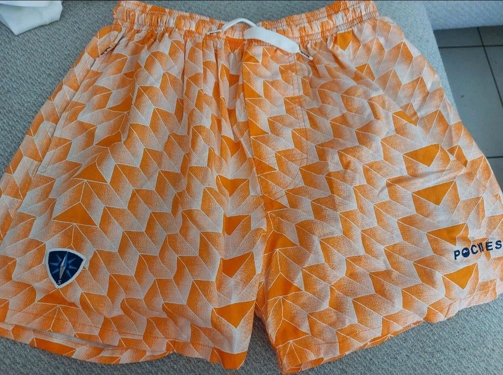 Bavaria x Pockies zwemshort oranje maat M, Kleding | Heren, Badmode en Zwemkleding, Maat 48/50 (M), Oranje, Ophalen of Verzenden