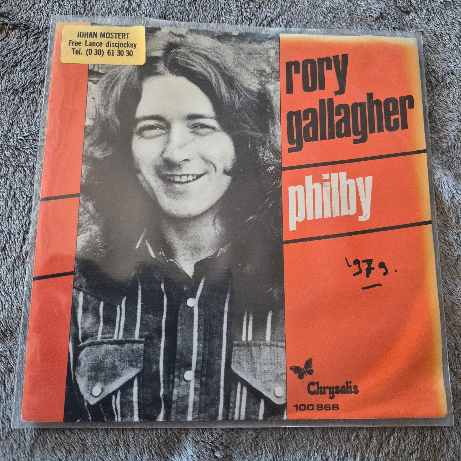 Rory Gallagher - Philby (Toppertje), Cd's en Dvd's, Vinyl Singles, Gebruikt, Overige formaten, Ophalen of Verzenden