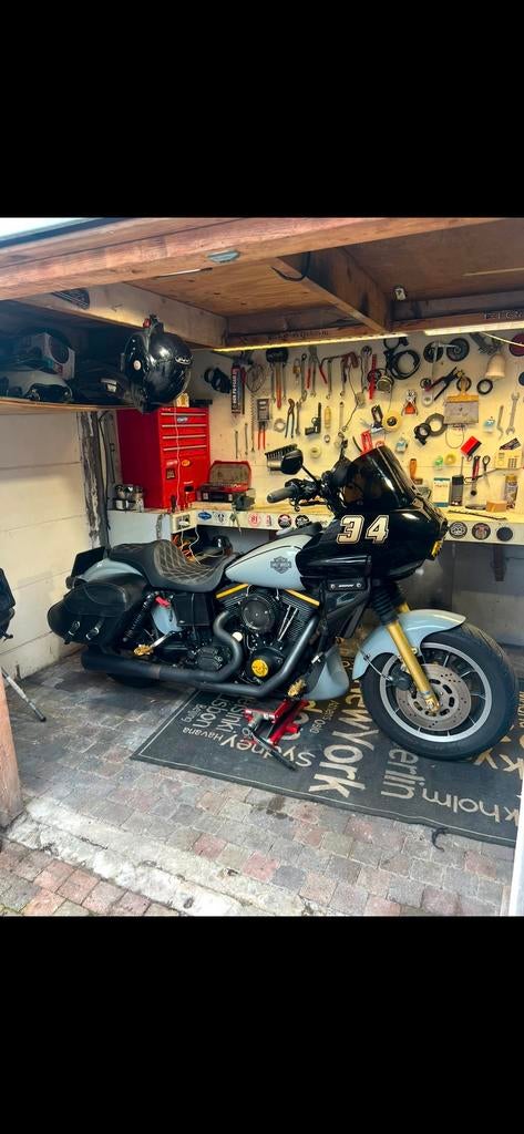 Harley fxd superglide 1996, 2 cilinders, Chopper, Particulier, Meer dan 35 kW