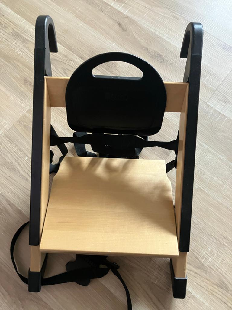 Stokke Handysitt - Draagbare kinderstoel, Ophalen of Verzenden, Zo goed als nieuw, Inklapstoel, Aanschuifbaar