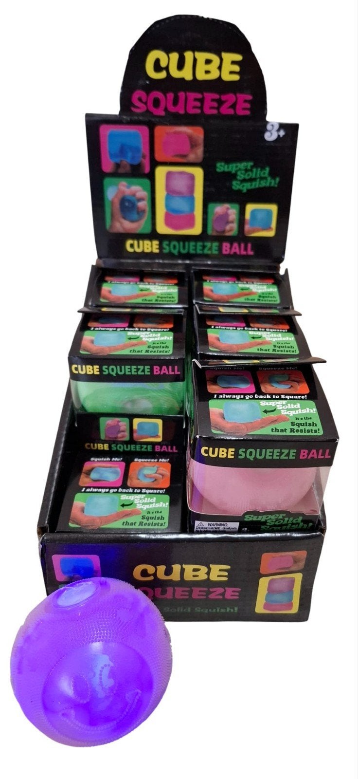 Bal Squishy Met Licht 12 Stuks Groothandel €3,- incl btw, ., Jongen of Meisje, Nieuw, Ophalen of Verzenden