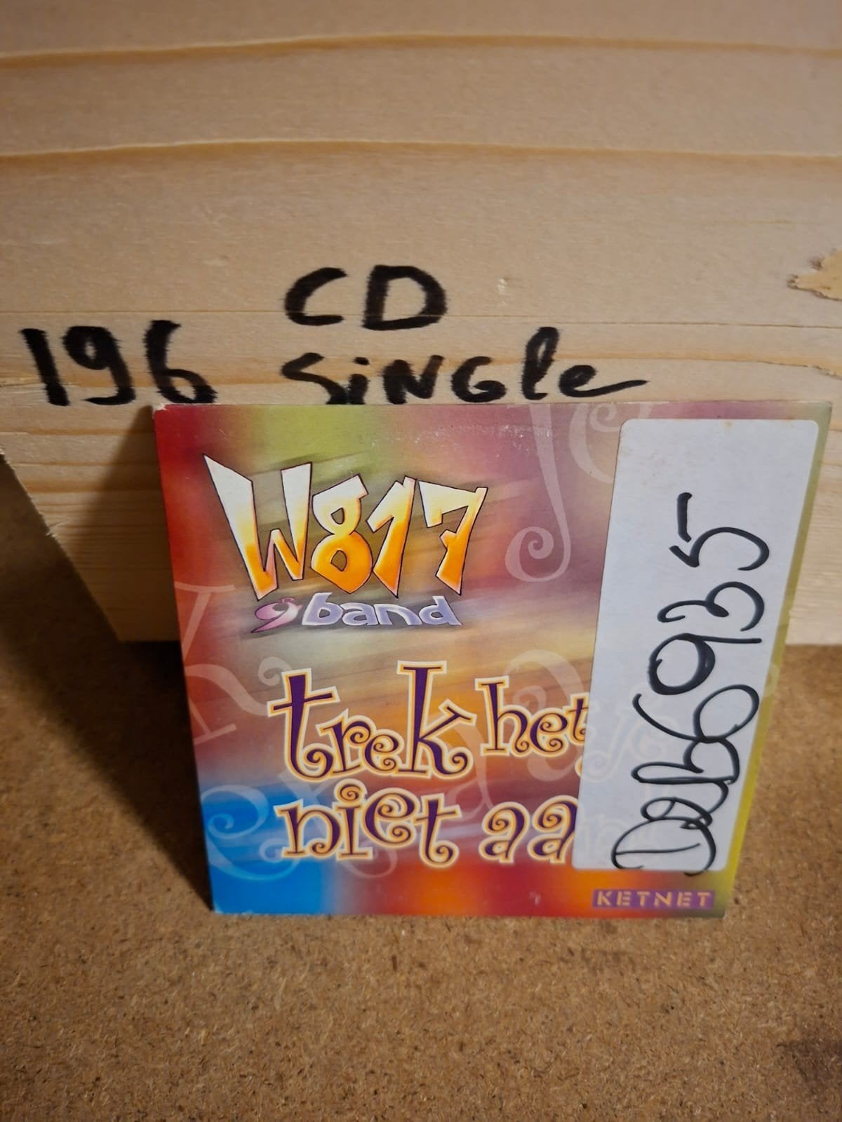 W817 Band - Trek het niet aan CD Single Ketnet, Cd's en Dvd's, Ophalen of Verzenden, Gebruikt, Kinderen en Jeugd
