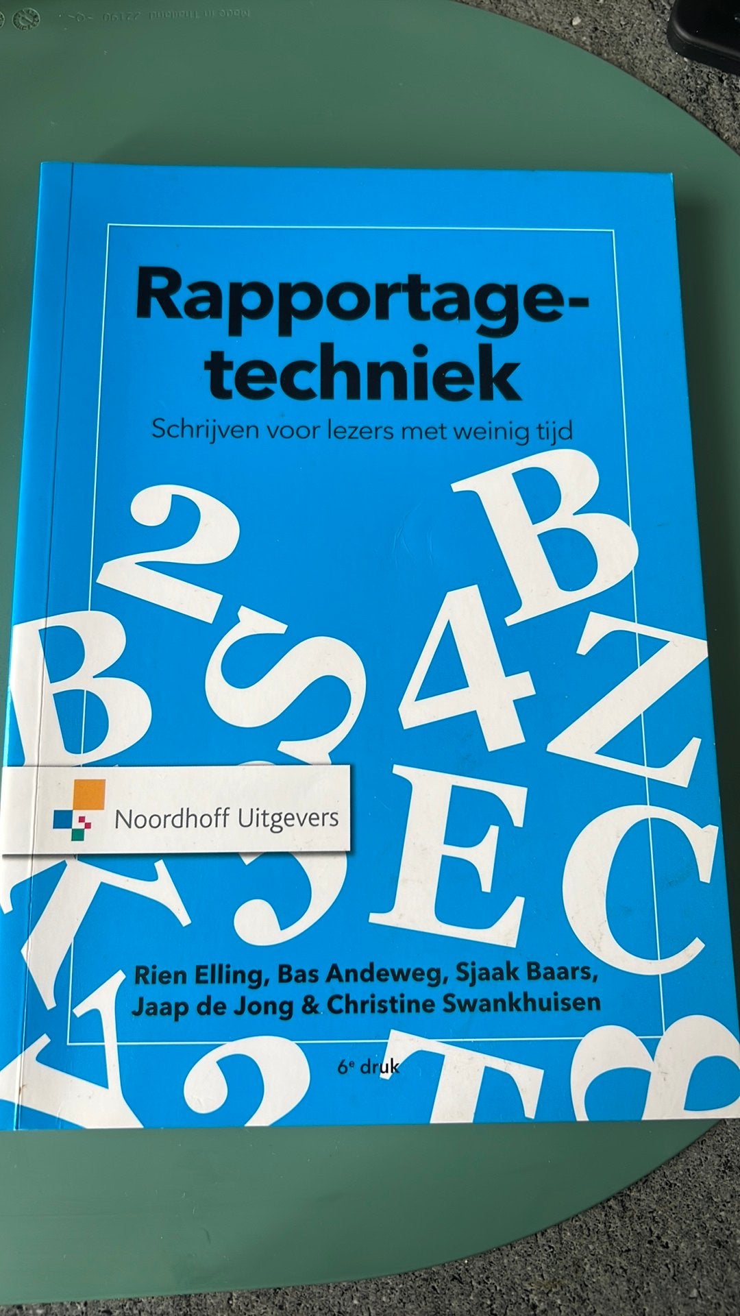Jaap de Jong - Rapportagetechniek, Jaap de Jong; Christine Swankhuisen; Sjaak Baars; Bas Andeweg..., Sociale wetenschap, Ophalen of Verzenden