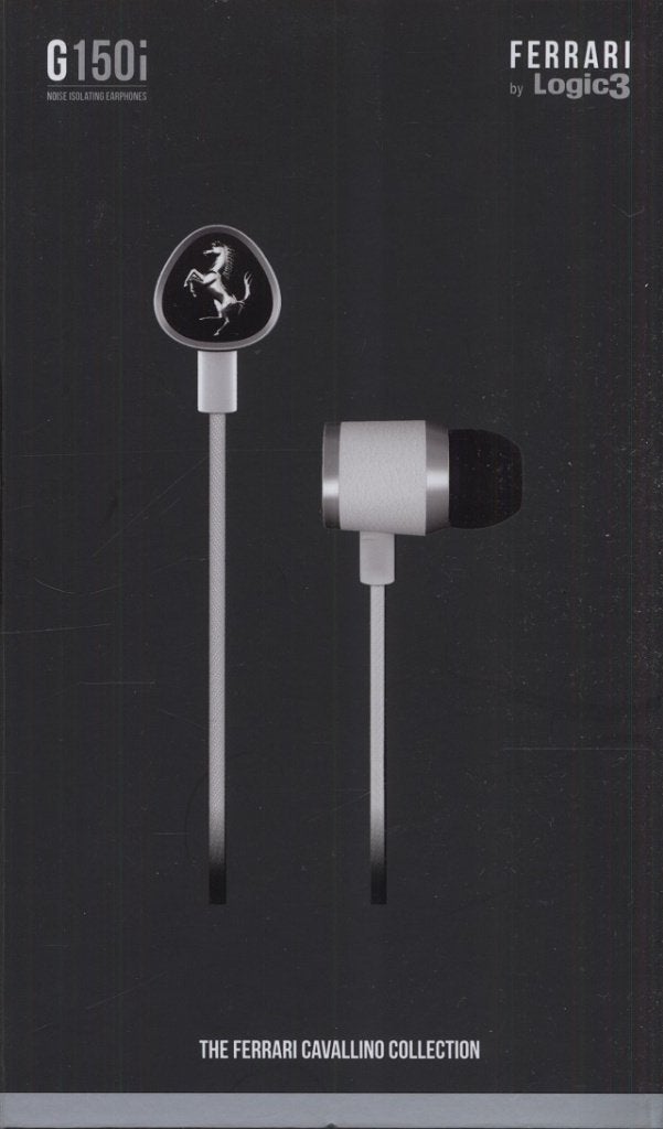 CAVALLINO FERRARI WHITE G150I NOISE ISOLATING EARPHONES, Verzenden, Nieuw, Overige merken