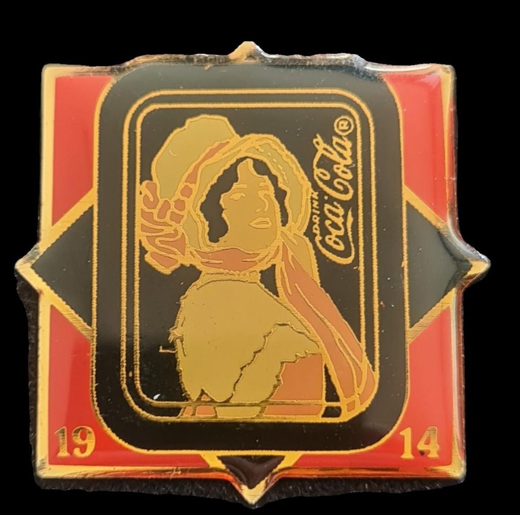 Coca-Cola 1914 pin, Verzamelen, Verzenden, Nieuw, Merk, Speldje of Pin