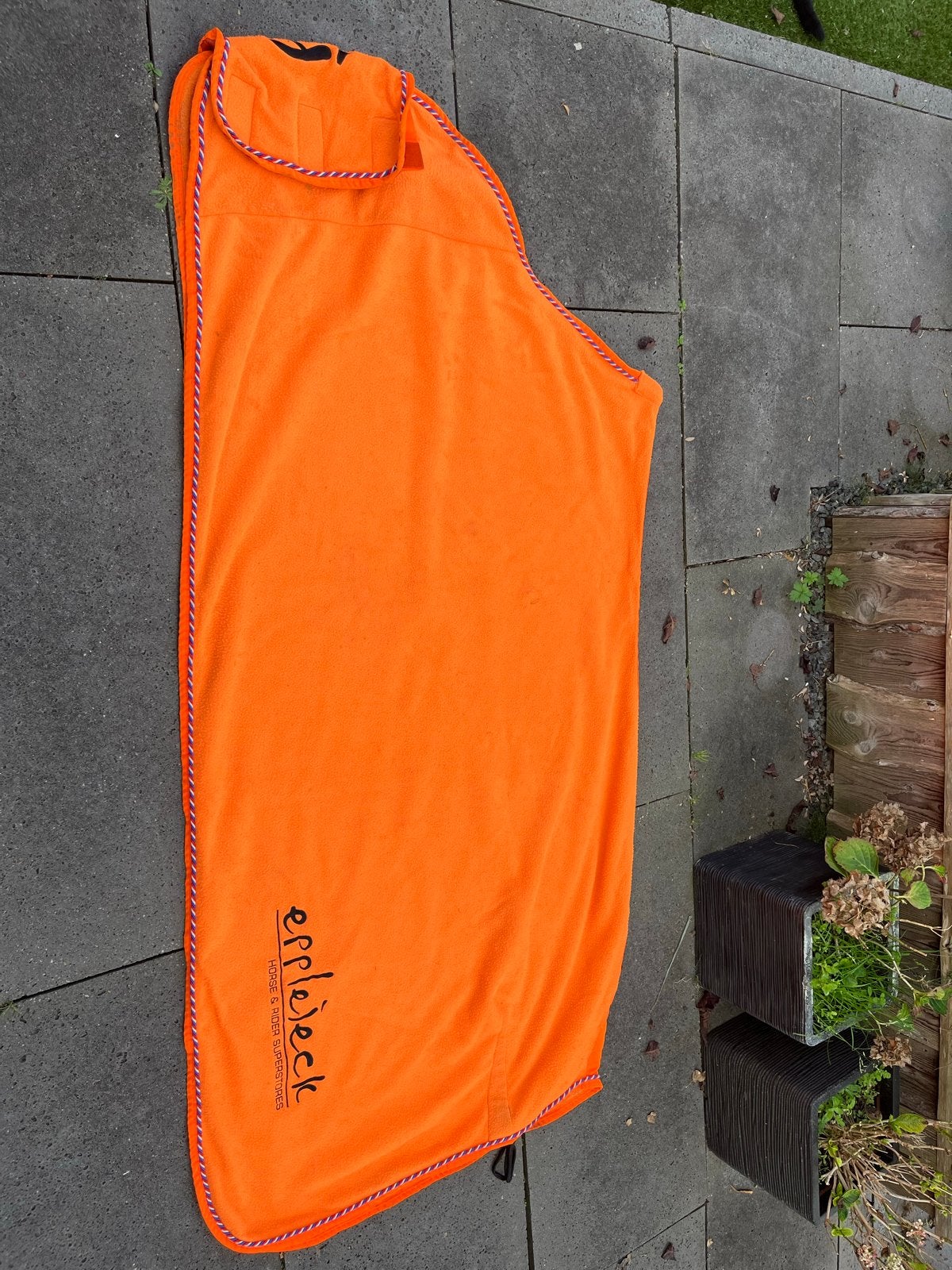 Zweetdeken Epplejeck maat 205, Full (L), Oranje, Gebruikt, Zweetdeken